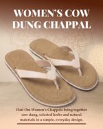 Women's Cow Dung Chappal (Gau Padooka)