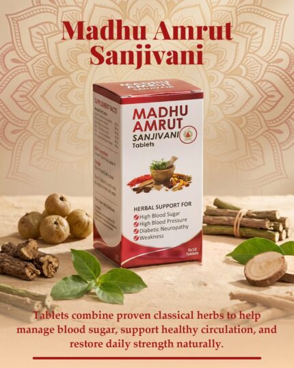 Madhu Amrut Sanjeevani Tablets For Diabetes